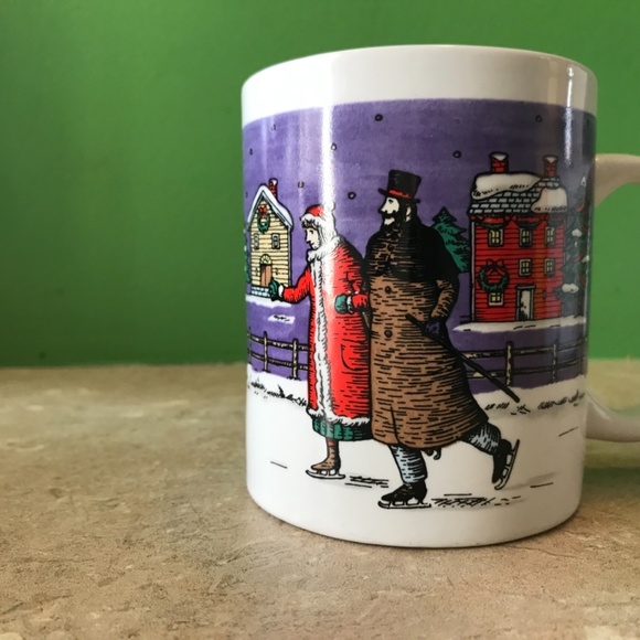 Set of 2 Christmas Mugs - Vintage - Picture 5 of 10